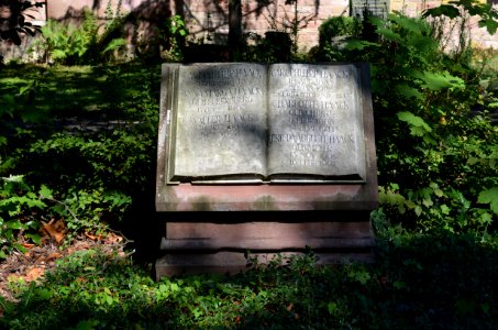 Frankfurt, Hauptfriedhof, Grab B 159 Haak
