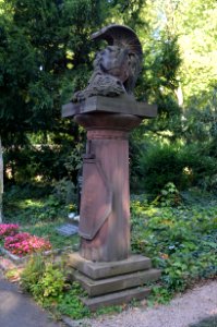 Frankfurt, Hauptfriedhof, Grab B 194 von Ellrodt (1)