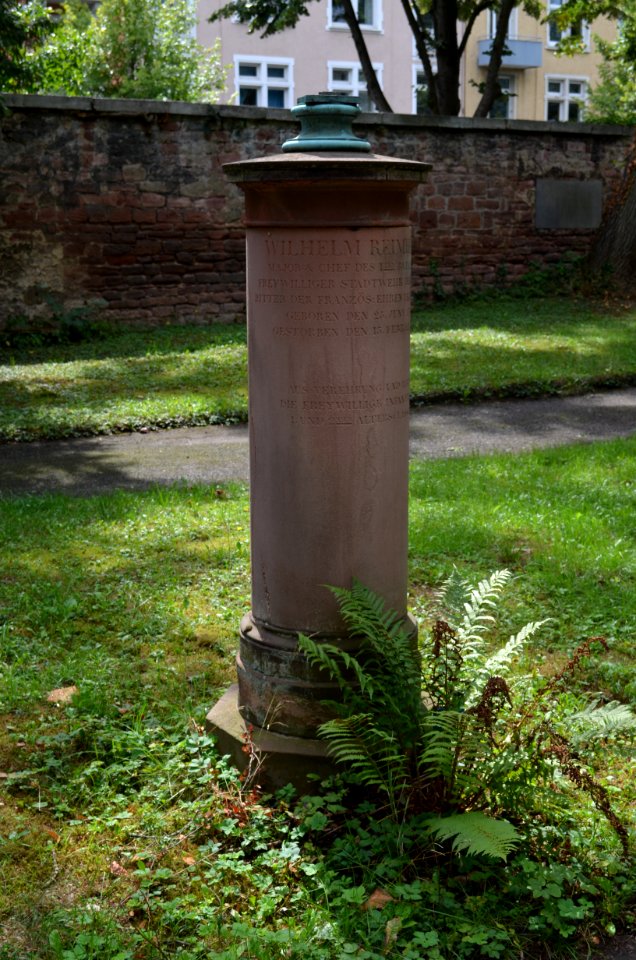 Frankfurt, Hauptfriedhof, Grab C 159-160 Reimherr