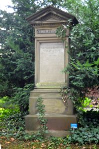 Frankfurt, Hauptfriedhof, Grab C 129 Prösler