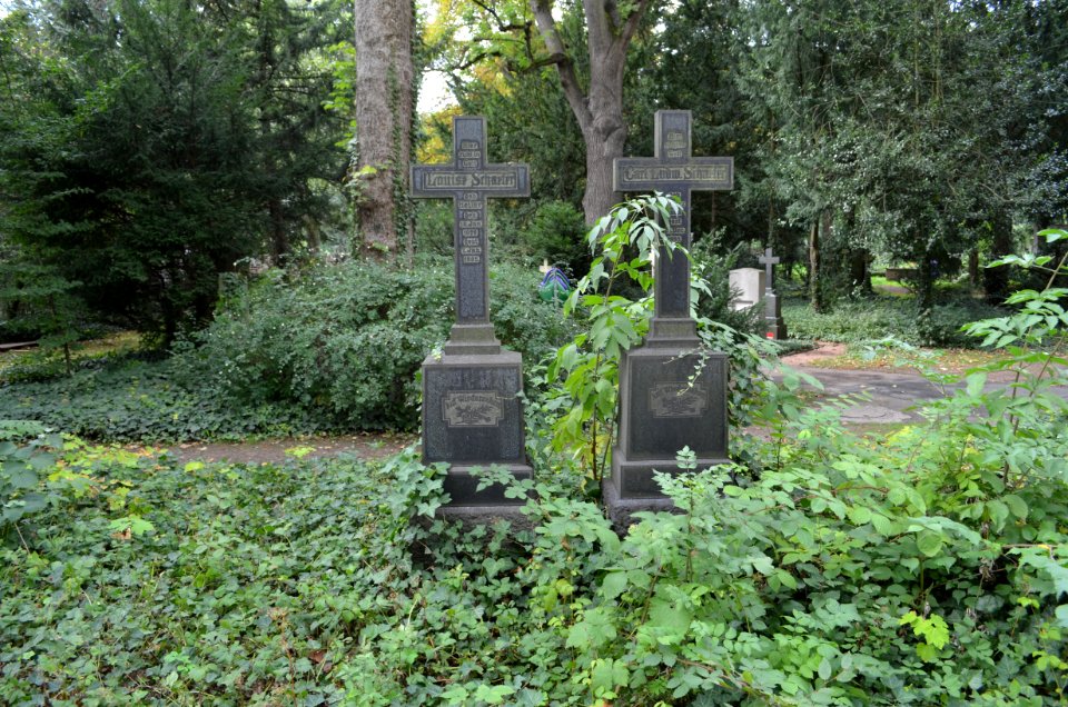 Frankfurt, Hauptfriedhof, Grab C 101 Schaefer