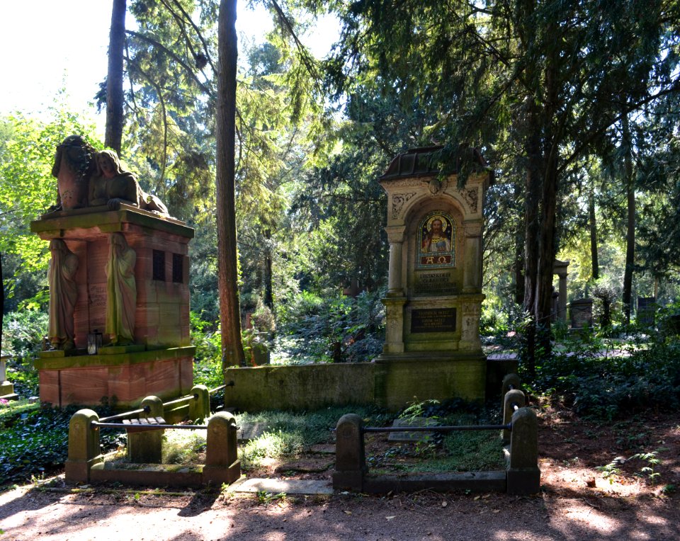 Frankfurt, Hauptfriedhof, Grab A 427-248 Seitz-Weber