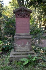 Frankfurt, Hauptfriedhof, Grab A 262 Stellwag