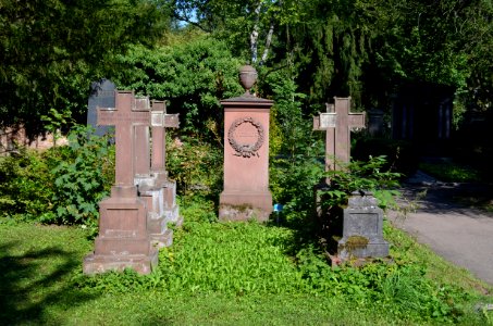 Frankfurt, Hauptfriedhof, Grab B 162 Wohack