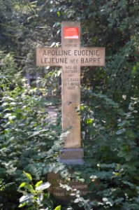 Frankfurt, Hauptfriedhof, Grab B 108-110 Lejeune (2)