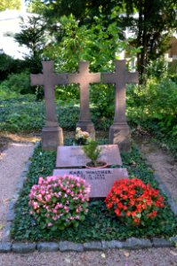 Frankfurt, Hauptfriedhof, Grab B 196 Gattinger