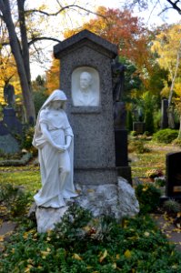 Frankfurt, Hauptfriedhof, Grab F 1407 Lange