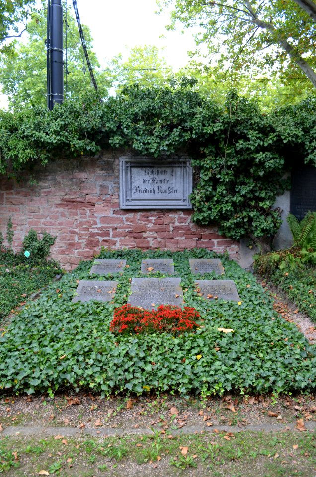 Frankfurt, Hauptfriedhof, Grab adM F 444 Roessler