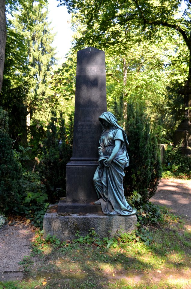 Frankfurt, Hauptfriedhof, Grab B 282 Schulheis