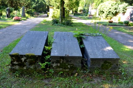 Frankfurt, Hauptfriedhof, Grab B 128 Pfeiffer