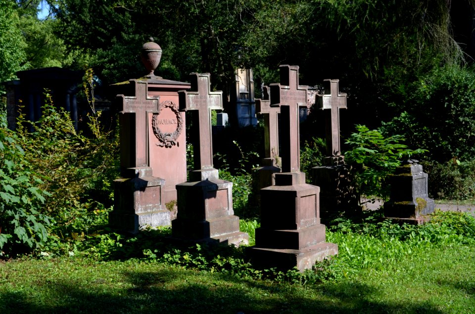 Frankfurt, Hauptfriedhof, Grab B 162 Wohack (1)