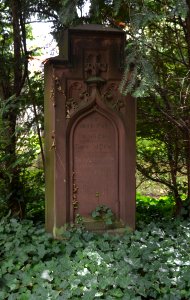 Frankfurt, Hauptfriedhof, Grab C 117 Pistor