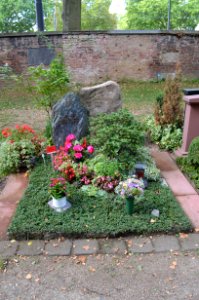 Frankfurt, Hauptfriedhof, Grab Alfred Schmidt (1)