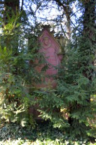 Frankfurt, Hauptfriedhof, Grab B 81 Blum