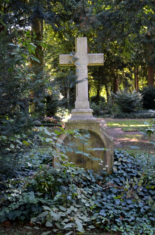 Frankfurt, Hauptfriedhof, Grab A 98 Daumer