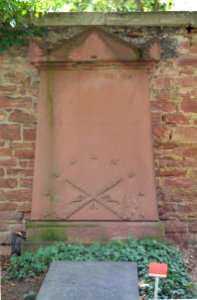 Frankfurt, Hauptfriedhof, Grab adM 105 Ruhland-von Feuerbach (1)