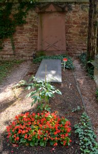 Frankfurt, Hauptfriedhof, Grab adM 105 Ruhland-von Feuerbach