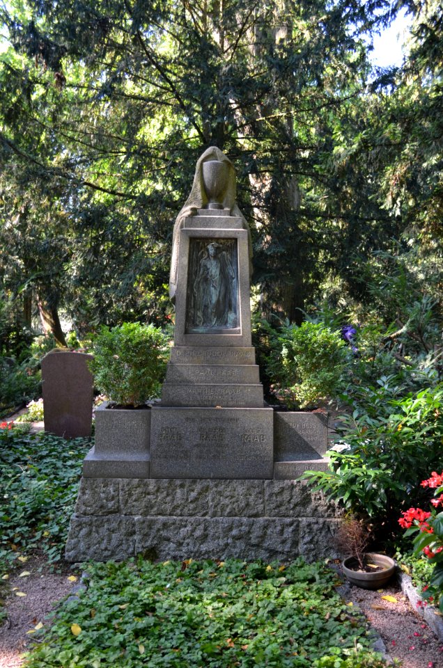 Frankfurt, Hauptfriedhof, Grab A 266 Raab