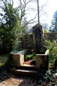Frankfurt, Hauptfriedhof, Grab adM II 114 Passavant