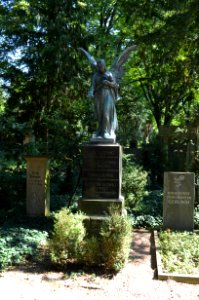 Frankfurt, Hauptfriedhof, Grab A 418 Ludwig