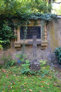 Frankfurt, Hauptfriedhof, Grab adM E 406a Hinkel