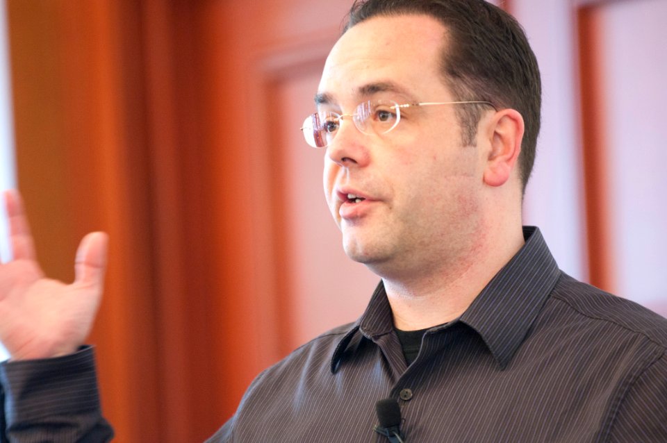 Frank Schulenberg speaking and gesturing 5
