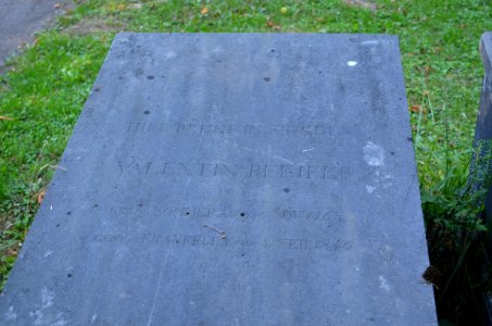 Frankfurt, Hauptfriedhof, Grab B 128 Pfeiffer (1)