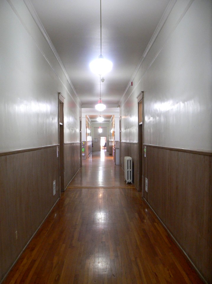Frank O'Brien Papen Community Center hall facing SE 1