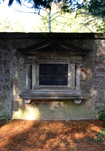 Frankfurt, Hauptfriedhof, Grab adM F 465a Fischer