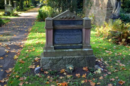 Frankfurt, Hauptfriedhof, Grab adM 617- Creizenach-Flesch