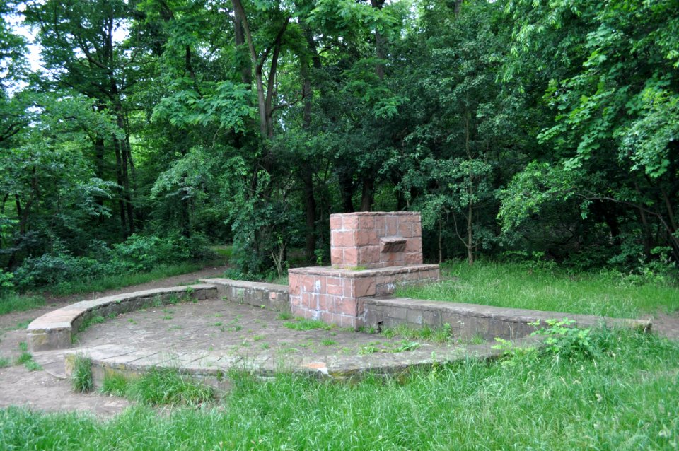 Frankfurt, Brunnen auf der Bürgerwiese