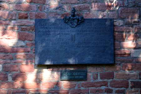 Frankfurt, Hauptfriedhof, Grab adM B 361 von Bethmann (2)