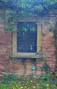 Frankfurt, Hauptfriedhof, Grab adM 149 Röschel