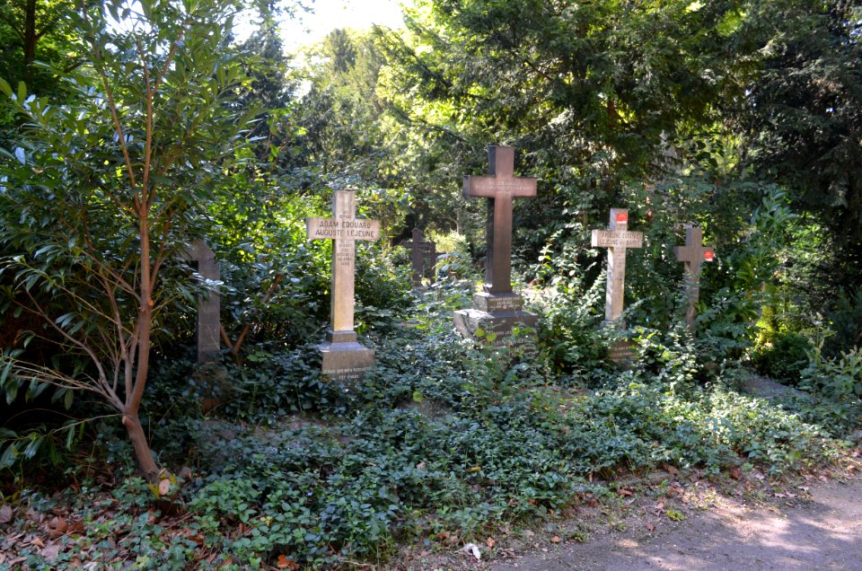 Frankfurt, Hauptfriedhof, Grab B 108-110 Lejeune