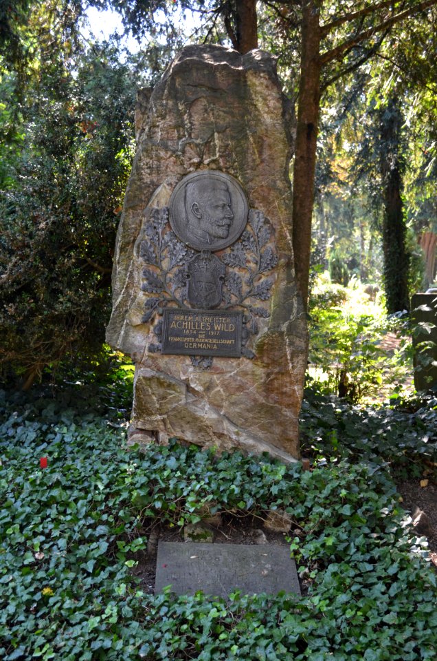 Frankfurt, Hauptfriedhof, Grab A 194 Wild