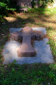 Frankfurt, Hauptfriedhof, Grab adM 265 Lippert-Zimmermann (2)