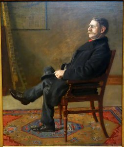 Frank Jay St. John by Thomas Eakins, 1900, oil on canvas - De Young Museum - DSC00874