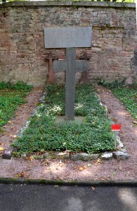 Frankfurt, Hauptfriedhof, Grab adM 158 Schmid-Wilmans