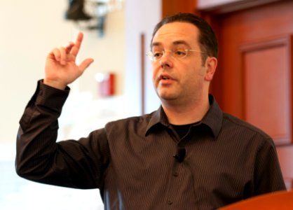 Frank Schulenberg speaking and gesturing 3