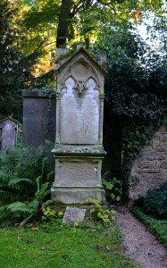 Frankfurt, Hauptfriedhof, Grab adM 285a Blum-Simrock