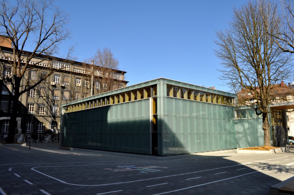 Frankfurt, Bonifatiusschule, Turnhalle