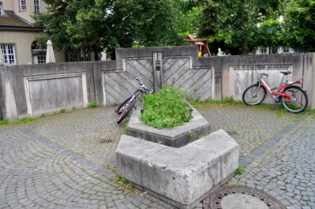 Frankfurt, Brunnen am Südbahnhof