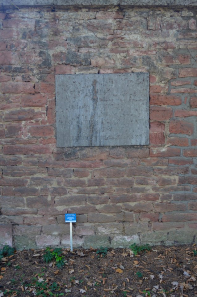 Frankfurt, Hauptfriedhof, Grab adM 188 Reus