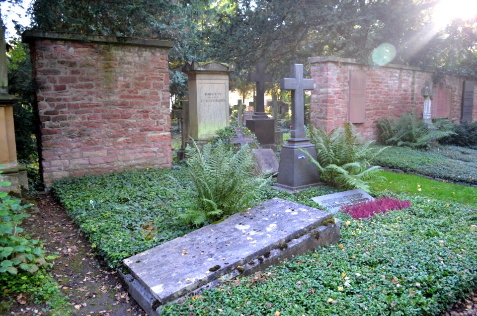 Frankfurt, Hauptfriedhof, Grab adM 278 von Westfalen