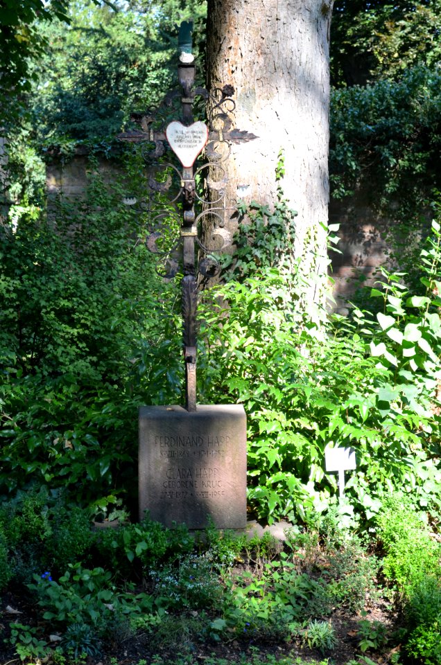 Frankfurt, Hauptfriedhof, Grab A 159a Ferdinand Happ