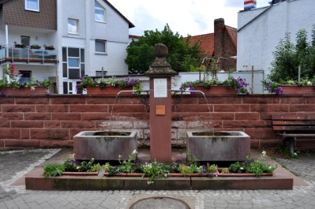 Frankfurt, Bergen-Enkheim, Röhrbornbrunnen