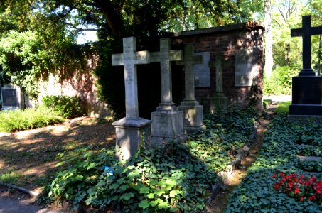Frankfurt, Hauptfriedhof, Grab adM 274 Haeberlin