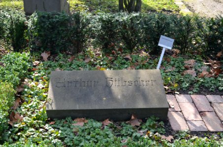 Frankfurt, Hauptfriedhof, Grab A 24a Arthur Hübscher