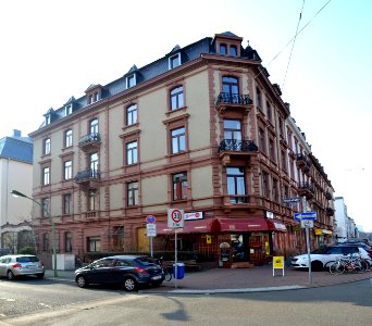 Frankfurt, Glauburgstraße 33 (=Gluckstraße 17)