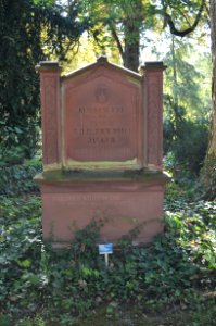 Frankfurt, Hauptfriedhof, Grab A 185-186 Graubner